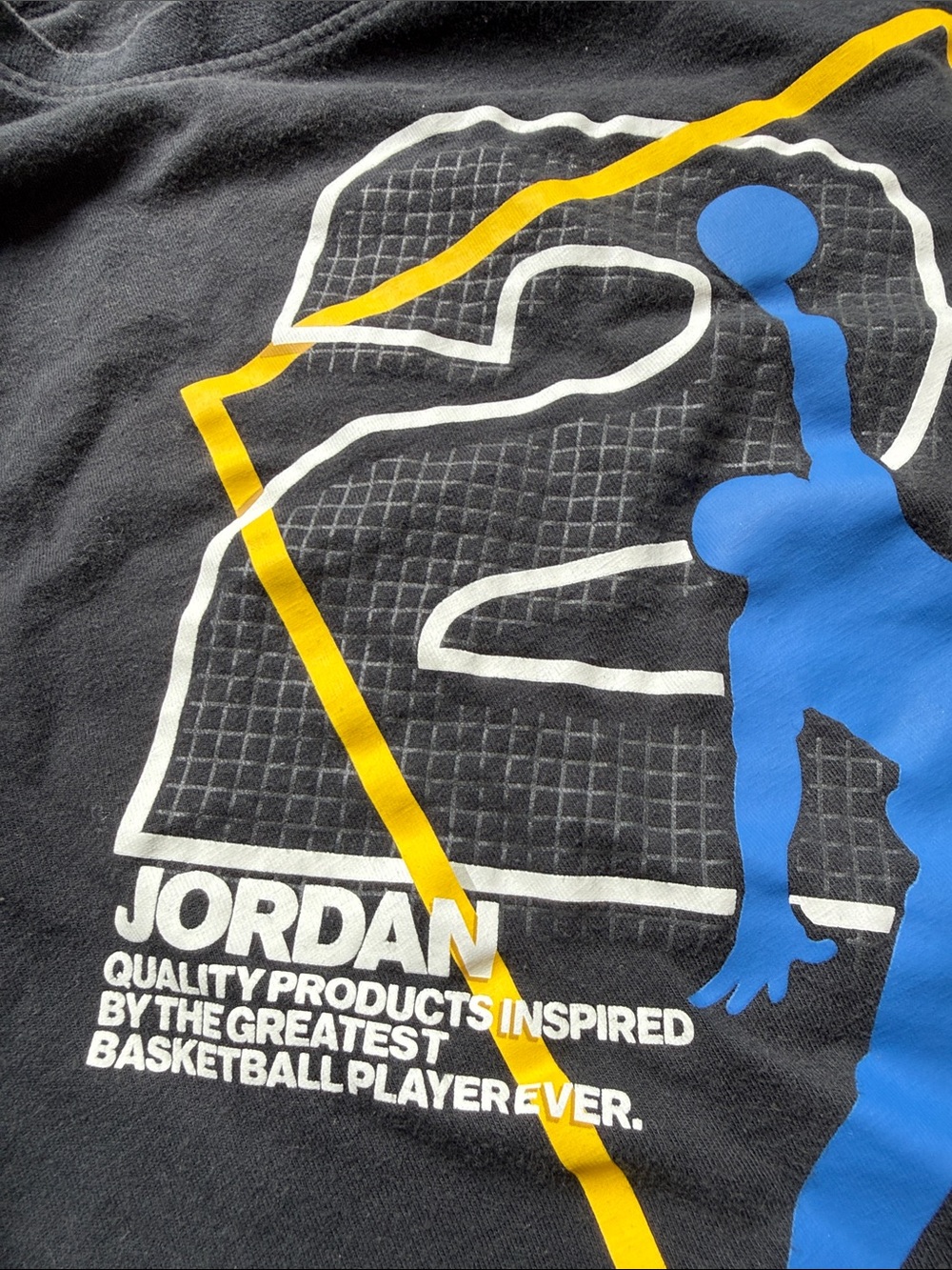 Jordan Black Long-Sleeve Shirt Jumpman.  boys youth size large - Picture 6 of 14